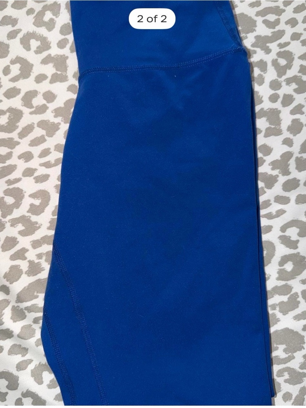 lululemon athletica Royal Blue Athletic Top - Picture 2 of 2